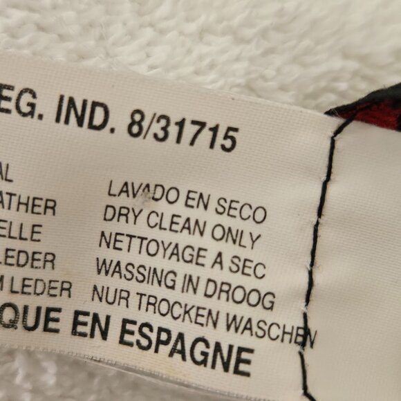 Vintage Torras Men's Red and Black Block Print Sweater Retro Wool Blend Size L - Picture 9 of 10